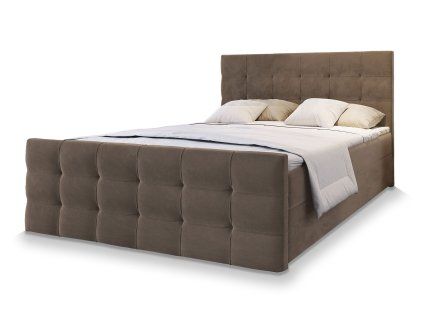 Boxspring posteľ Vamon