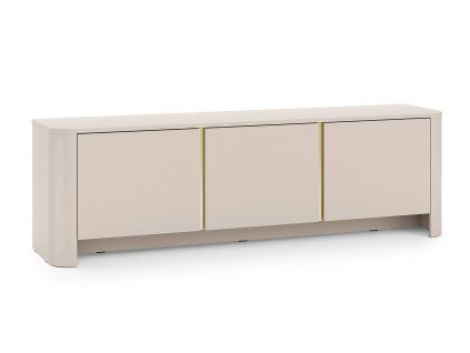 Elegantný TV stolík Bori 168 v kašmírovej farbe