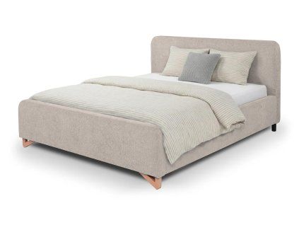 Moderná čalúnená posteľ Flamingo