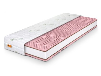 Matrac s kokosovou vrstvou Pinkcoco Plus