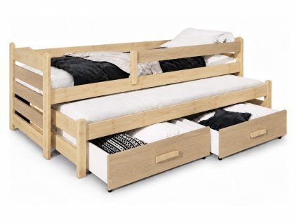 Detská posteľ s úložným priestorom 90x200 Tiago II