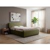Zelená posteľ Hogan