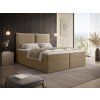 Čalúnená boxspring posteľ Seleno 180x200 - béžová