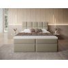 Čalúnená boxspring posteľ Massimo 180x200 - béžová