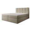 Čalúnená boxspring posteľ Massimo 140x200 - béžová