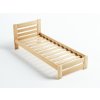 Masívna jednolôžková posteľ 80x200 Alioth II