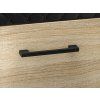 Dub sonoma s čiernym detailom