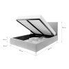 Rozmery postele Navaro 160x200