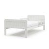 Biela masívna posteľ Country Junior Bed