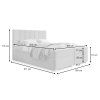 Rozmery postele 160x200 Canira