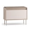 Botník s podsedákom Voco - dub cremona terracotta / kašmír