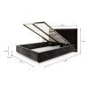 Rozmery postele Perfetto 180x200