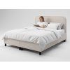 biele luxusné postele 180x200 Balleto  [aap]