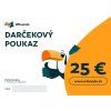 Elektronický darčekový poukaz 25€