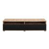 TV stolík Emar 150 - dub artisan/čierna