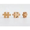 Šatníková skriňa Leo L2 - úchytky v tvare puzzle