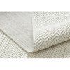 Biely obdĺžnikový koberec Jodeľka