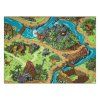 Sivo-zelený protišmykový koberec Dino World