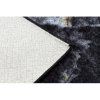 Čierno-zlatý protišmykový koberec Miro