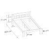 Rozmer postele LK02 A