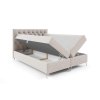 Čalúnená boxspring manželská posteľ Guliette otváranie